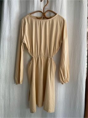 Universal Thread Balloon Long-Sleeve Pocket  Mini Dress Size Medium NWT